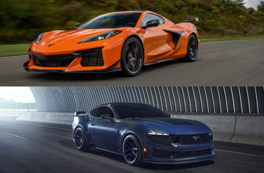 Corvette Z06 vs Mustang Dark Horse: Supercar Slayer vs Furious Stallion