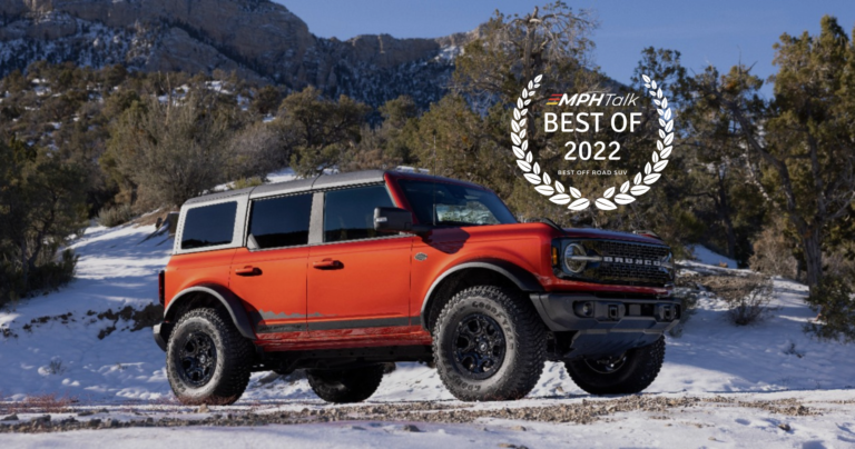 The 2022 Ford Bronco wins our very first Off Road SUV of the Year