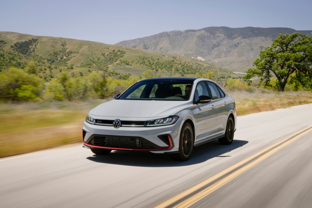 2025 Volkswagen Jetta driving
